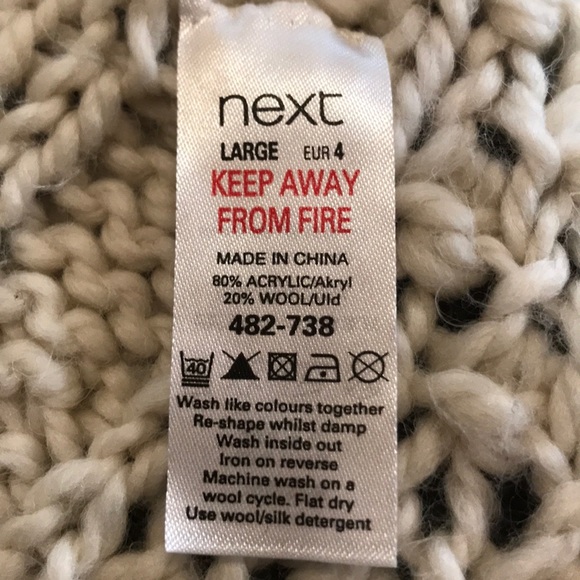 Bundle Discount! Unique Next Cream Cardigan - Picture 5 of 5